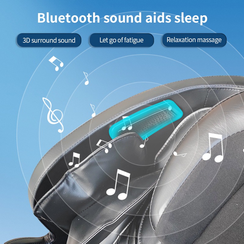 masazne kreslo s bluetooth reproduktormi